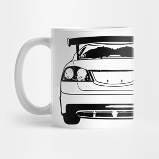 Civic Type R FD2 Back View Sketch Art Mug